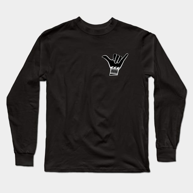 Shaka hand sign Long Sleeve T-Shirt by CraftCloud